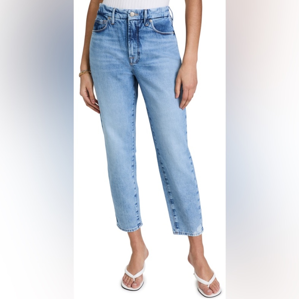 Good American Good Mom Jeans size 4/27 Indigo047